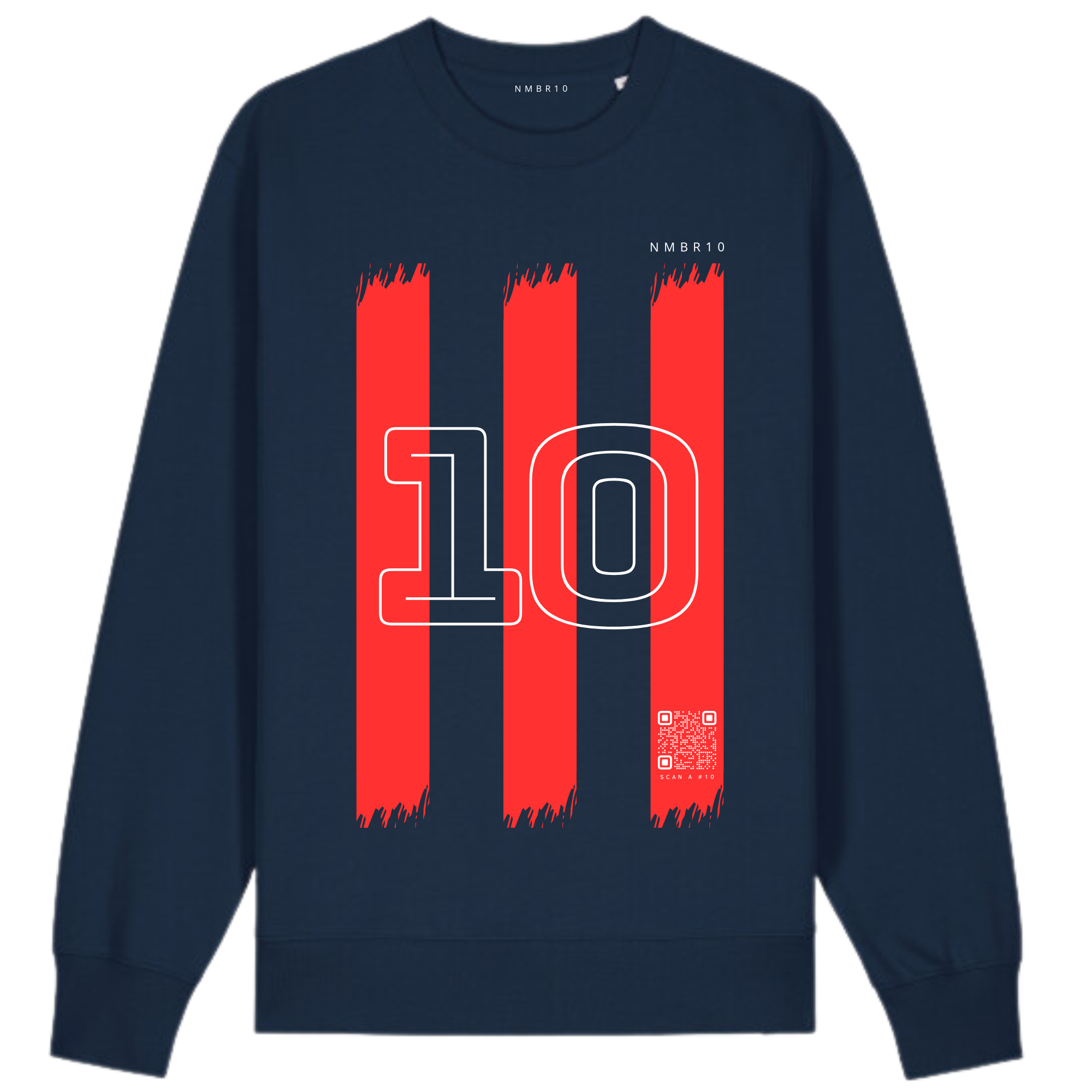 NMBR10 Sweater Volwassen French Navy