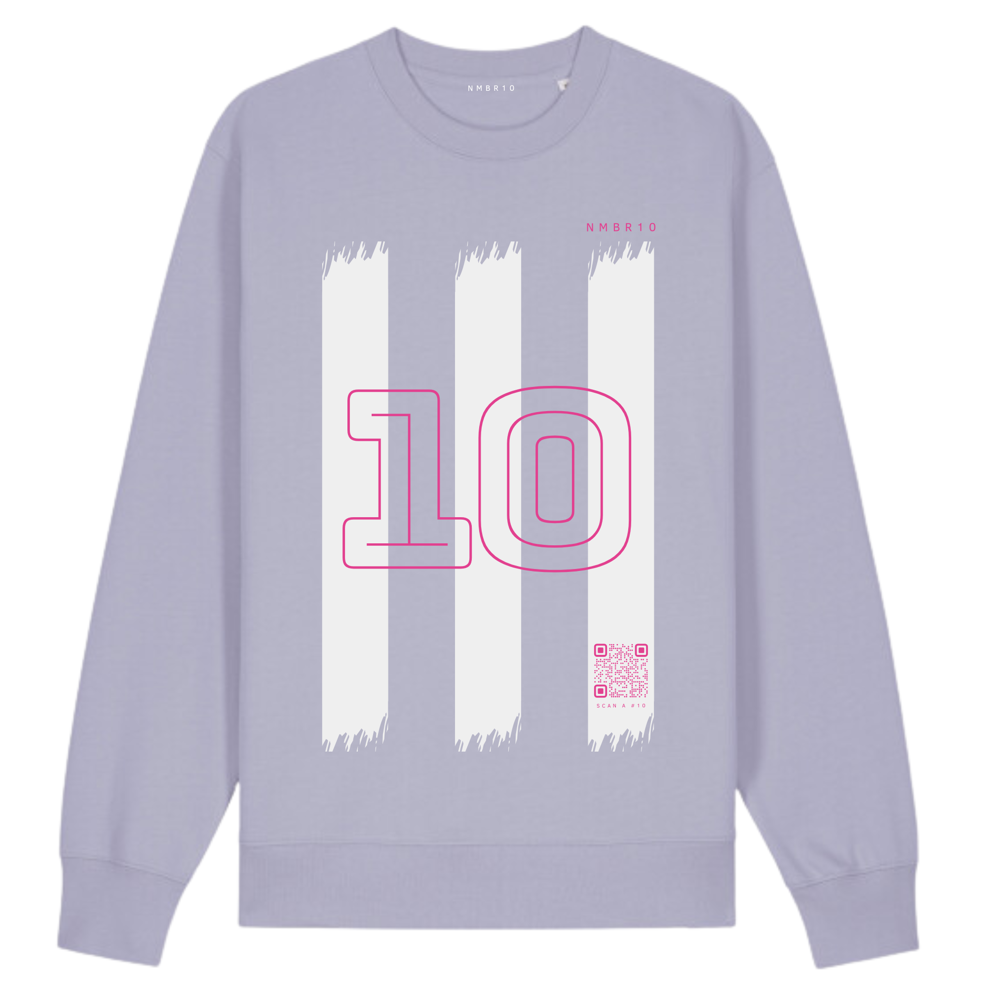 NMBR10 Sweater Volwassen Lavender